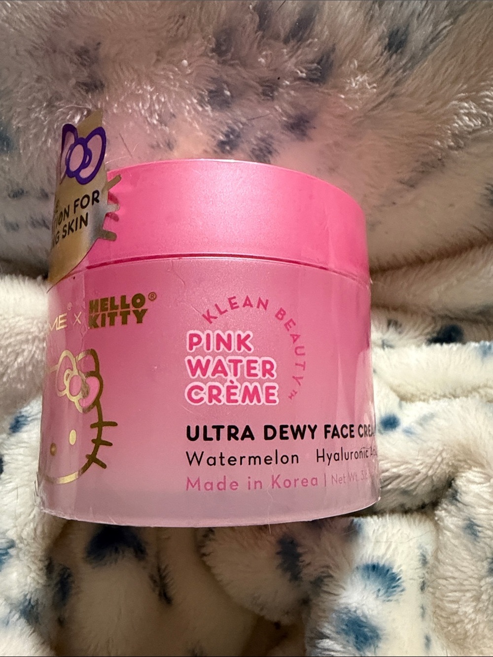 Klean Beauty Pink Water Crème Ultra Dewy Face Cream – Pink